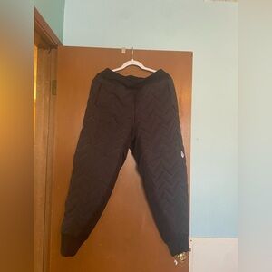 FP Movement by Free People Black Quilted snow Pants